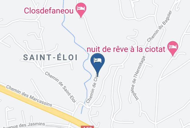 Bouches Du Rhone - Gites & Chambres D'hotes L'oustalet Maps