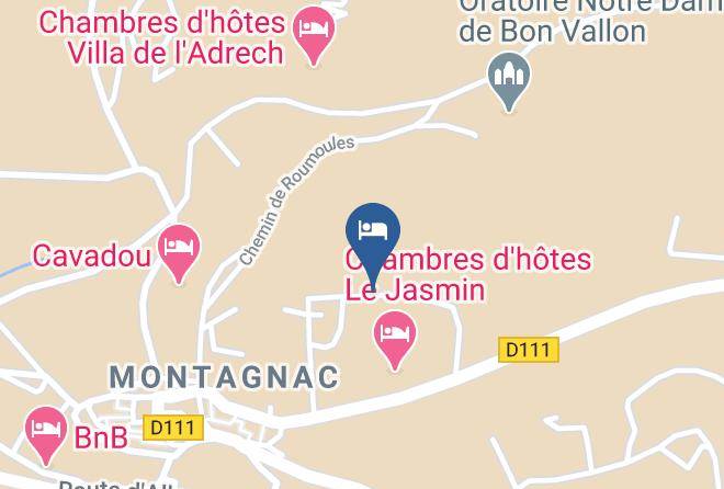 Alpes De Haute Provence - Gites & Chambres D'hotes Les Oliviers Du Verdon Maps