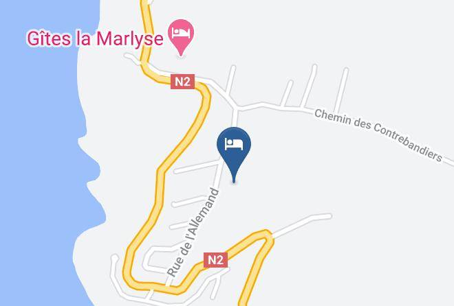 Bouillante - Gites Couleur Caraibes Maps