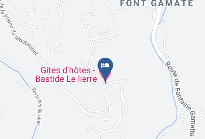 Bouches Du Rhone - Gites D'hotes Bastide Le Lierre Maps
