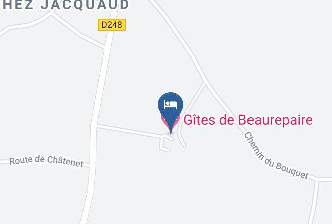 Charente Maritime - Gites De Beaurepaire Maps