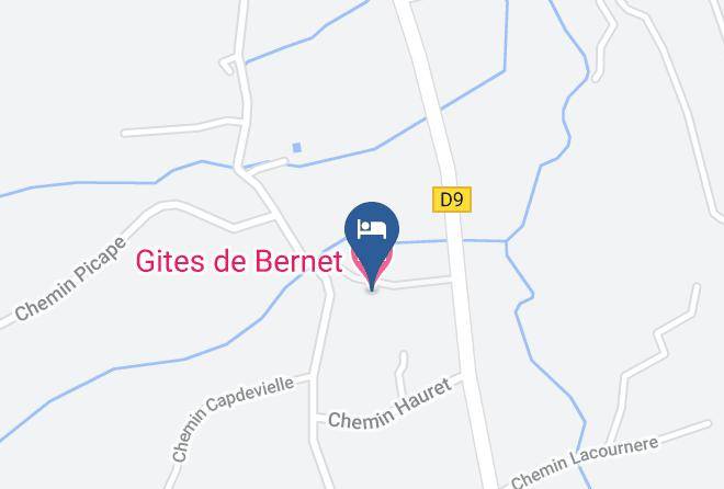 Pyrenees Atlantiques - Gites De Bernet Maps