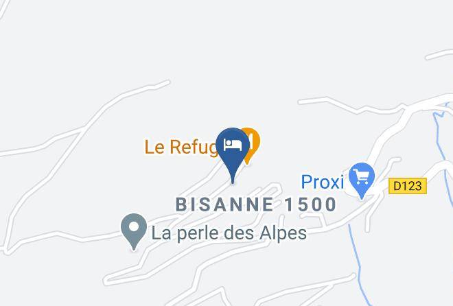 Savoie - Gites De Bisanne Maps