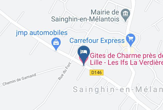 Nord - Gites De Charme Pres De Lille Les Ifs La Verdiere Maps