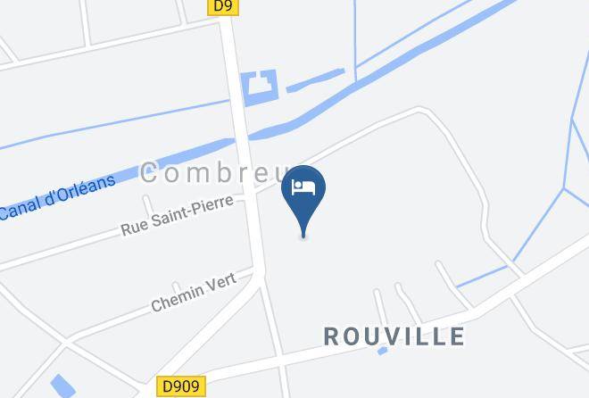 Loiret - Gites De Combreux Maps