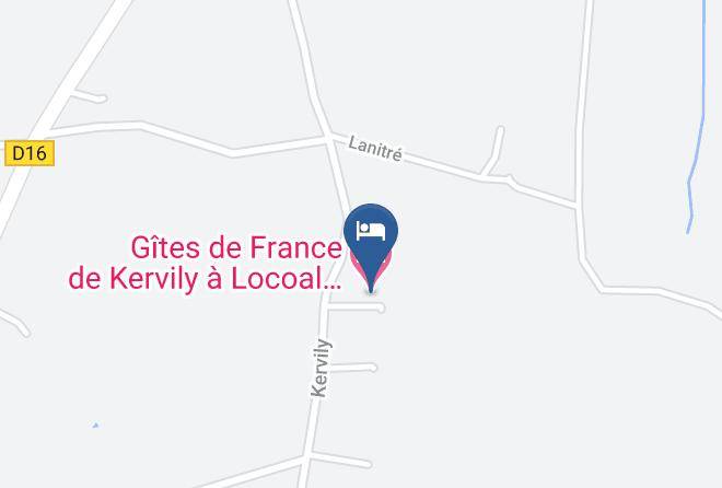 Morbihan - Gites De France De Kervily A Locoal Mendon Dans Le Morbihan Maps