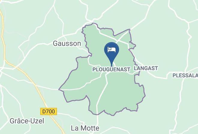 Gites De Glegan Map