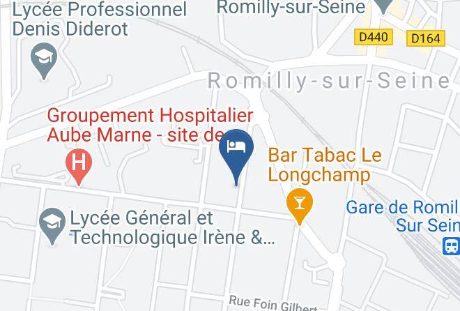 Aube - Gites De Grand Standing A Romilly Sur Seine Maps
