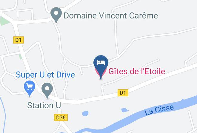 Indre Et Loire - Gites De L'etoile Maps