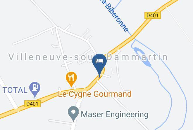 Seine Et Marne - Gites De La Bergerie Maps