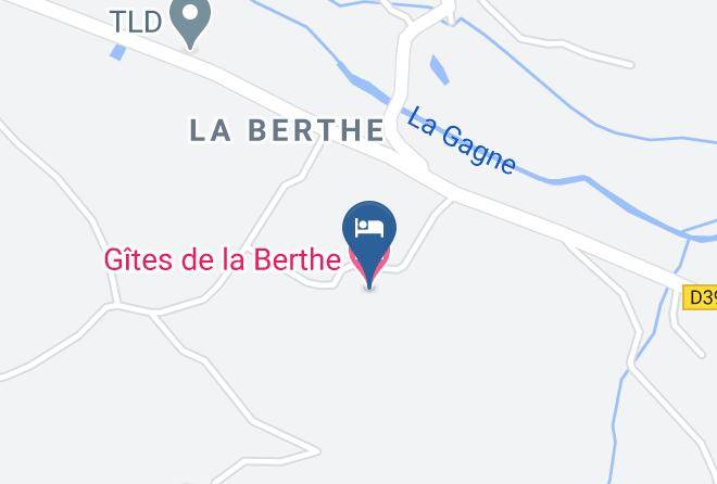 Haute Loire - Gites De La Berthe Maps
