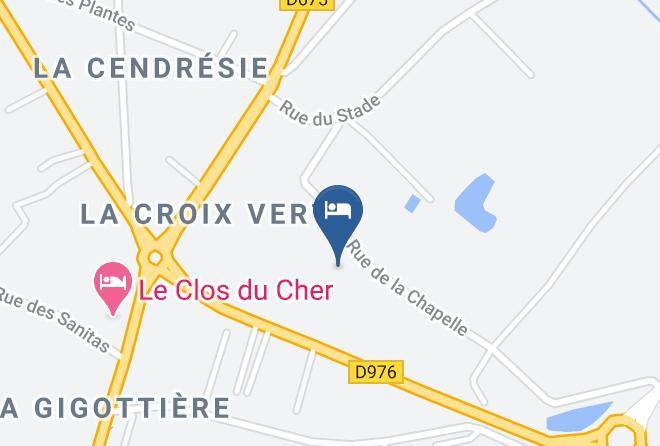 Loir Et Cher - Gites De La Chapelle Maps