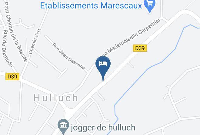 Pas De Calais - Gites De La Rayere A Hulluch Maps