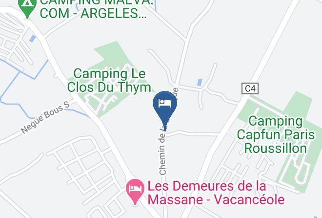 Gites De La Tour Pujol Map