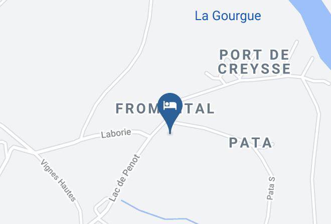 Gites De Laborie Map