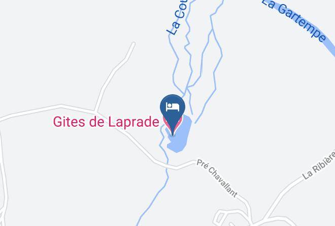 Haute Vienne - Gites De Laprade Maps