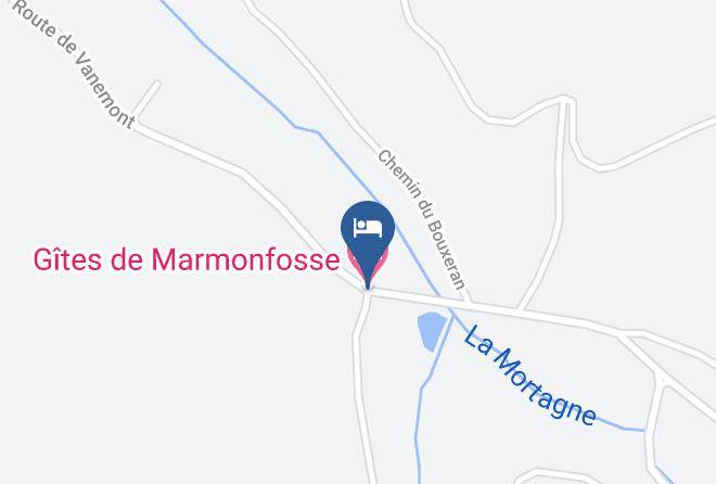 Vosges - Gites De Marmonfosse Maps