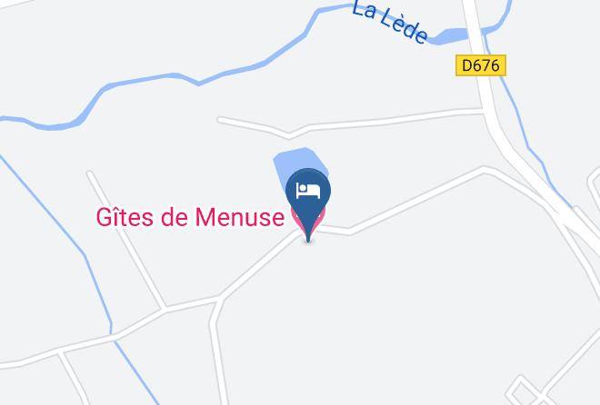 Lot Et Garonne - Gites De Menuse Maps