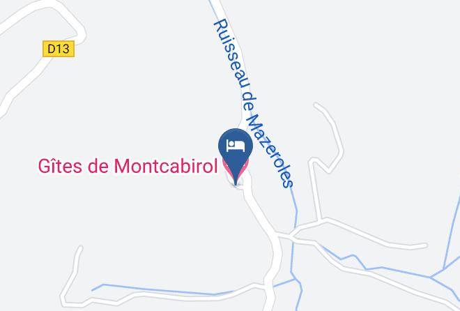 Ariege - Gites De Montcabirol Maps