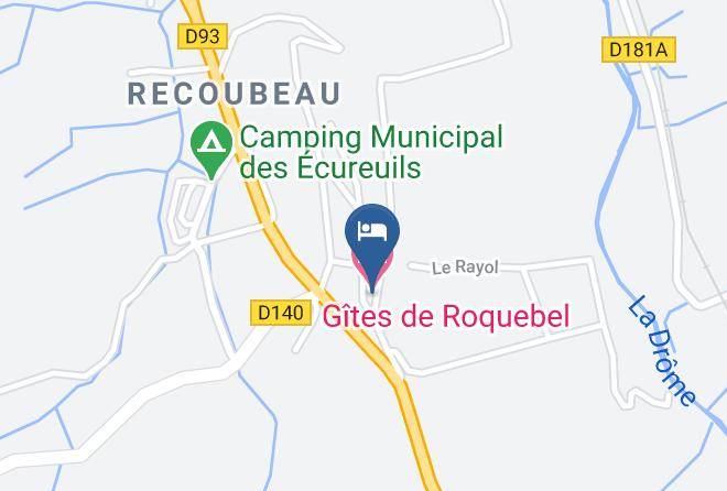 Drome - Gites De Roquebel Maps