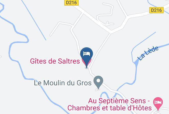 Lot Et Garonne - Gites De Saltres Maps