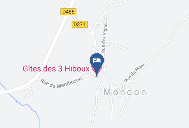 Doubs - Gites Des 3 Hiboux Maps