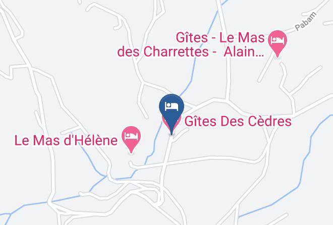 Vaucluse - Gites Des Cedres Maps