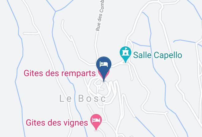 Gites Des Remparts Map