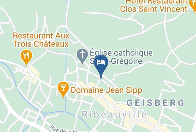 Haut Rhin - Gites Des Tonneliers Maps