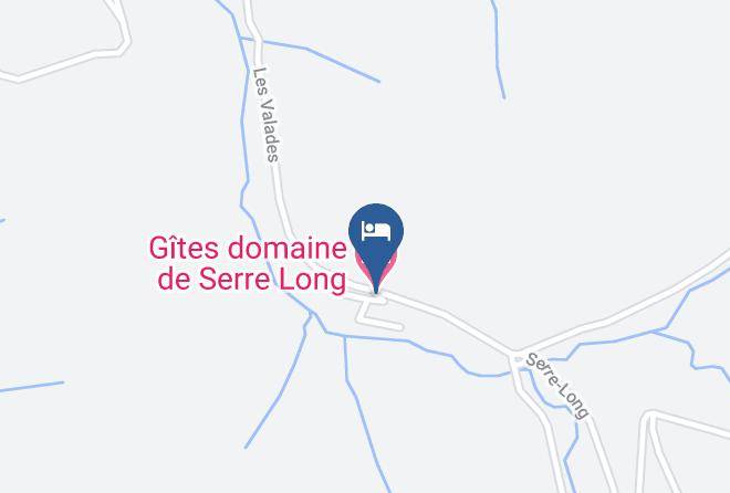 Ardeche - Gites Domaine De Serre Long Maps