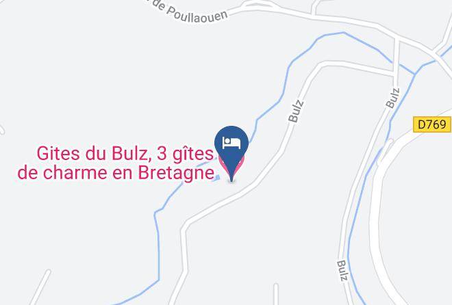 Finistere - Gites Du Bulz 3 Gites De Charme En Bretagne Maps