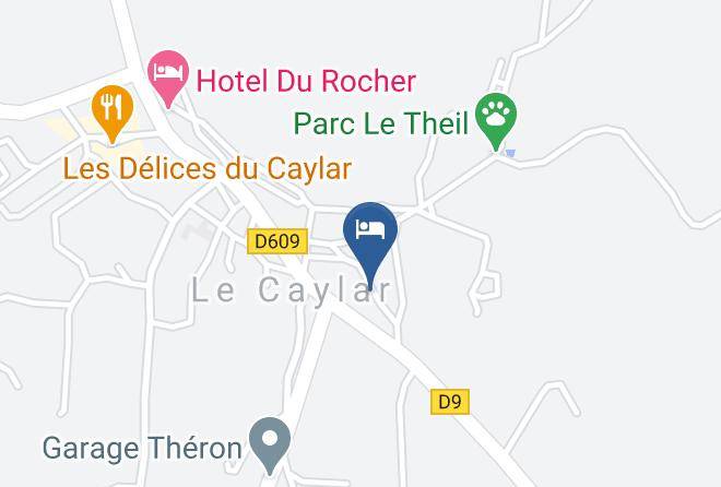 Herault - Gites Du Caylar Chambres Maps