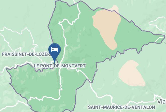 Lozere - Gites Du Chastel Maps