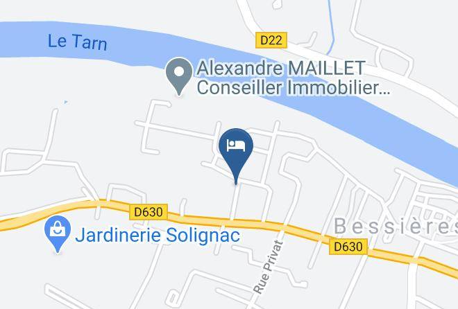 Haute Garonne - Gites Du Clos De La Gravette Maps