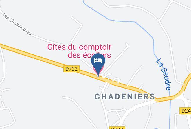 Charente Maritime - Gites Du Comptoir Des Ecoliers Maps