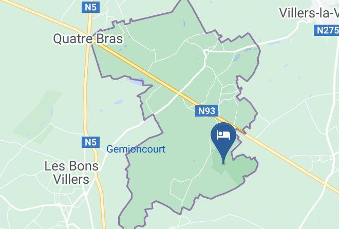 Brabant - Gites Du Golf Maps