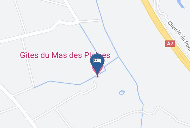 Bouches Du Rhone - Gites Du Mas Des Plaines Maps