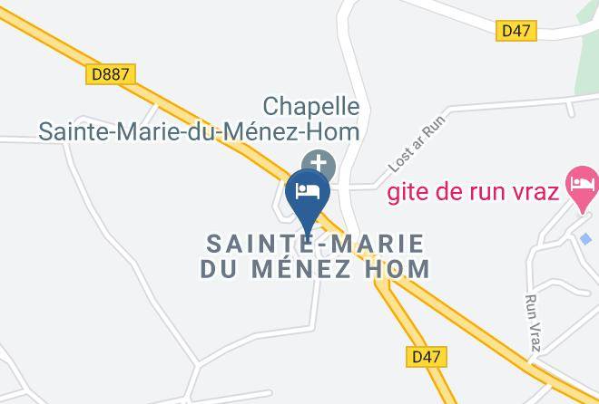 Finistere - Gites Du Menez Hom Maps