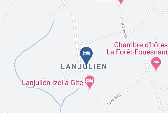 Finistere - Gites Et Chambre D'hotes De Suzette Gites De France Maps