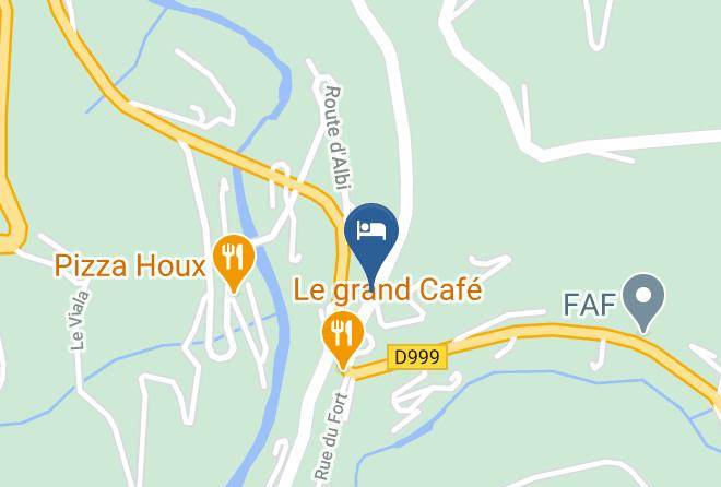 Aveyron - Gites Et Chambres D'hotes Andree Et Pierre Villeneuve Maps