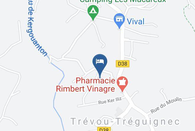 Cotes D Armor - Gites Et Chambres D'hotes B&b Maps