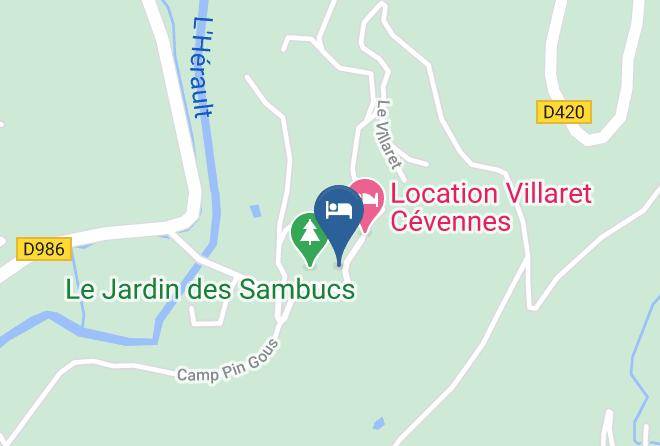 Gard - Gites Et Chambres D'hotes Chez Mlou Maps