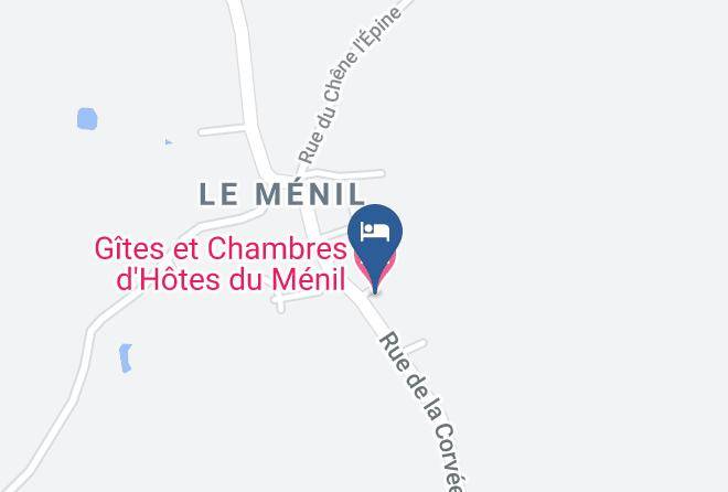 Vosges - Gites Et Chambres D'hotes Du Menil Maps
