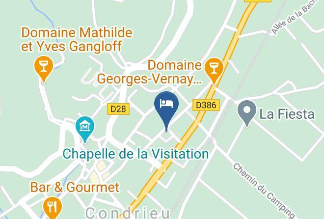 Rhone - Gites Et Chambres D'hotesla Bastide Des Baies Dorees Maps