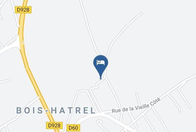 Gites Et Chambres Du Val Boury Map