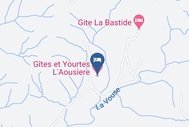 Alpes De Haute Provence - Gites Et Yourtes L'aousiere Maps