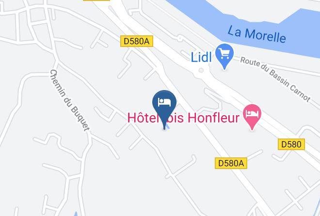 Calvados - Gites Honfleur Maps