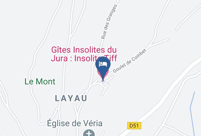 Jura - Gites Insolites Du Jura Insolite Tiff Maps