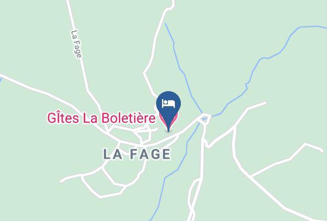 Lozere - Gites La Boletiere Maps