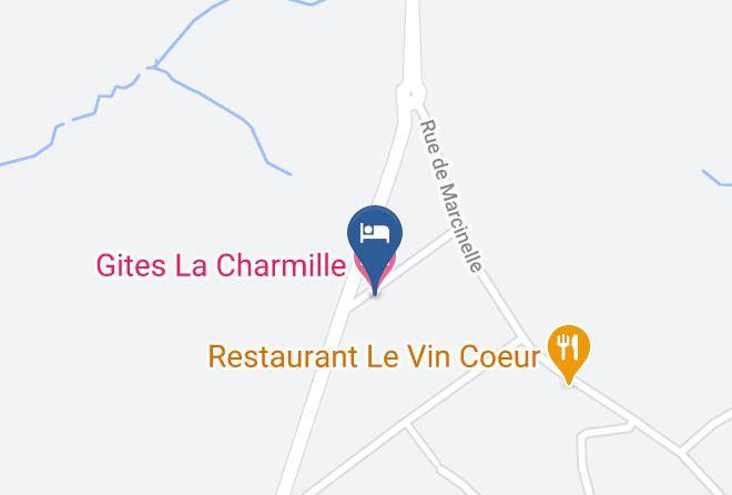 Gites La Charmille Map